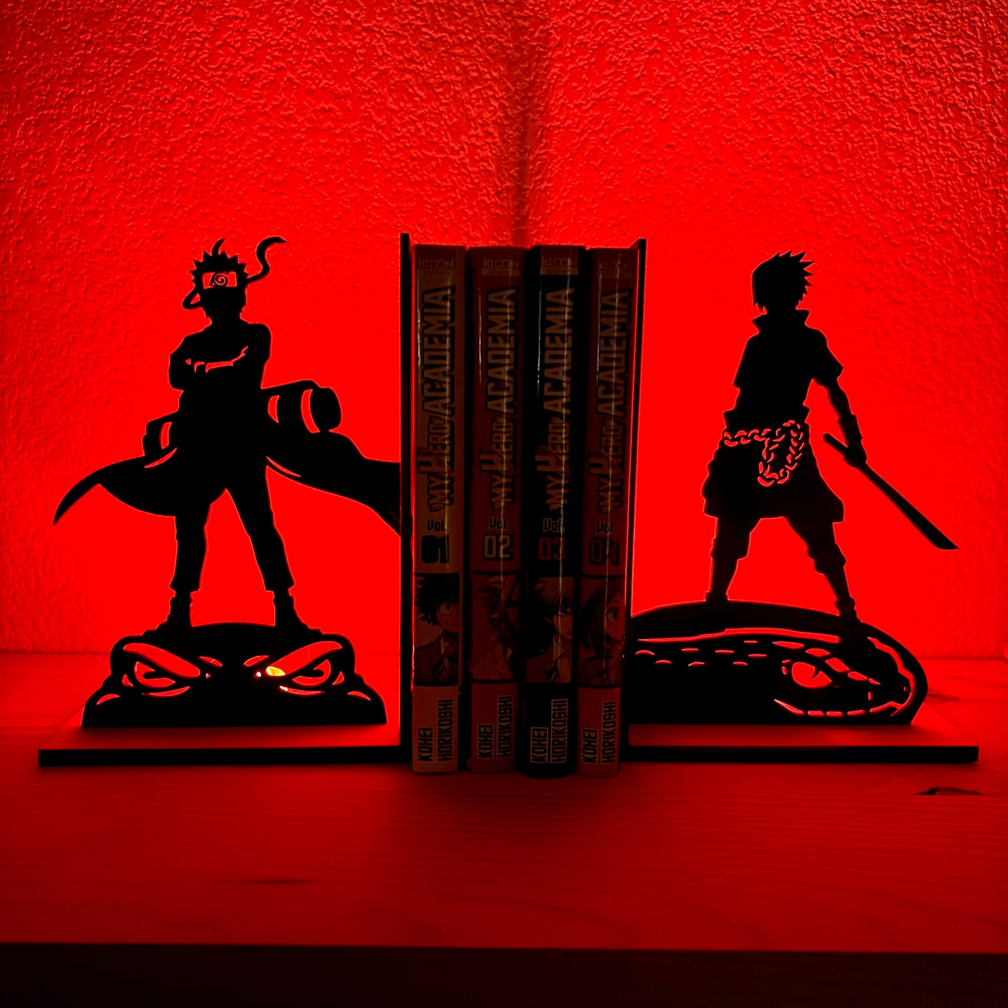 Serre livre Naruto x Sasuke lumineux
