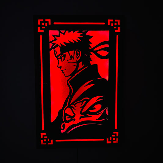 Tableau lumineux Naruto Sage mode